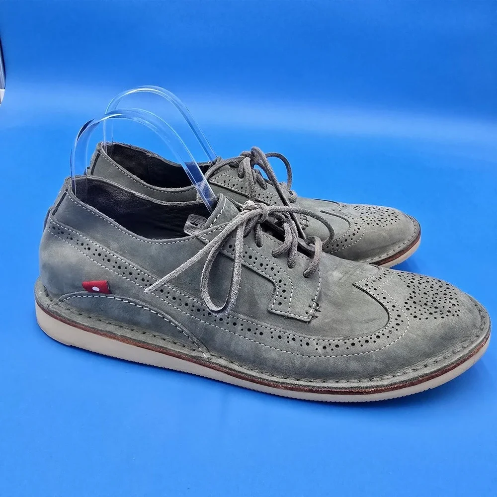 Oliberte Green Suede‎ Wingtip Oxfords EU43